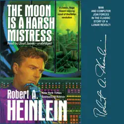 the moon is a harsh mistress audiobook cover image