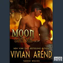 moon shine: takhini wolves 4 audiobook cover image