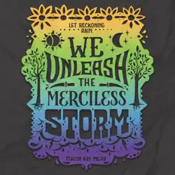 we unleash the merciless storm audiobook cover image