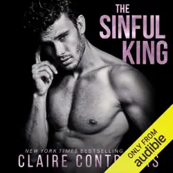 the sinful king: naughty royals, book 1 (unabridged) audiobook cover image