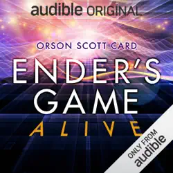 ender's game alive: the full cast audioplay audiobook cover image