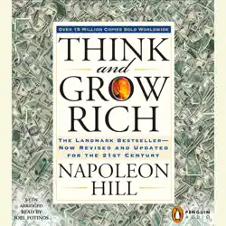 think and grow rich: the landmark bestseller now revised and updated for the 21st century (abridged) imagen de portada de audiolibro