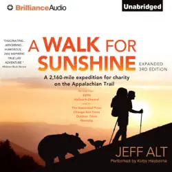 a walk for sunshine: a 2,160-mile expedition for charity on the appalachian trail (unabridged) audiobook cover image