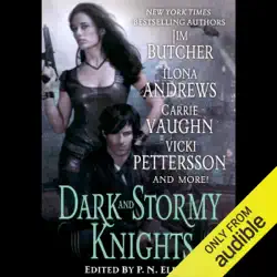 dark and stormy knights (unabridged) audiobook cover image