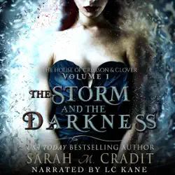 the storm and the darkness: the house of crimson & clover series prequel (unabridged) audiobook cover image