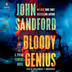 bloody genius (unabridged) audiobook cover image