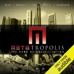 metatropolis (unabridged) audiobook cover image