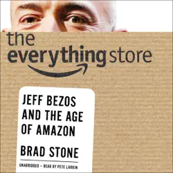the everything store audiobook cover image