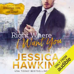 right where i want you (unabridged) audiobook cover image