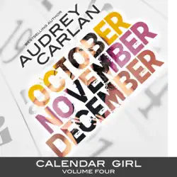calendar girl: volume four: october, november, december (unabridged) audiobook cover image