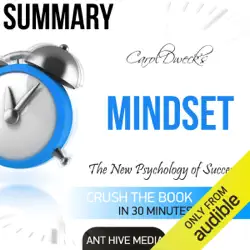 carol dweck's mindset: the new psychology of success summary (unabridged) audiobook cover image