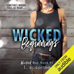 wicked beginnings (unabridged) audiobook cover image