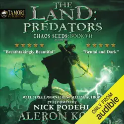 the land: predators: a litrpg saga: chaos seeds, book 7 (unabridged) audiobook cover image