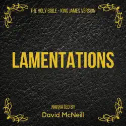the holy bible - lamentations (king james version) audiobook cover image
