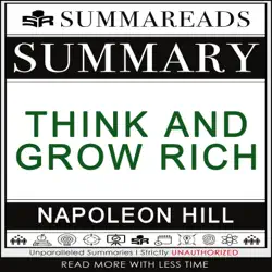 summary of think and grow rich by napoleon hill audiobook cover image