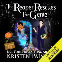 the reaper rescues the genie: nocturne falls, book 9 (unabridged) audiobook cover image