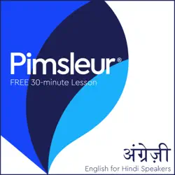 pimsleur english for hindi speakers level 1 lesson 1 audiobook cover image