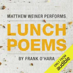 lunch poems (unabridged) audiobook cover image