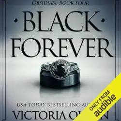 black forever: obsidian, book 4 (unabridged) audiobook cover image