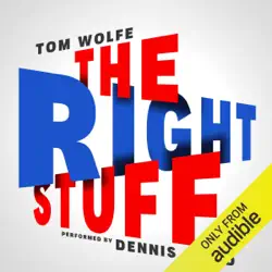 the right stuff (unabridged) audiobook cover image
