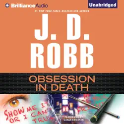 obsession in death: in death, book 40 (unabridged) audiobook cover image