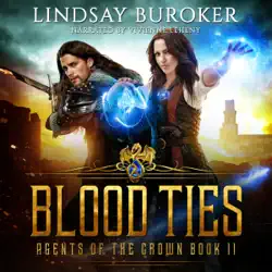 blood ties: agents of the crown, book 2 audiobook cover image