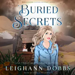 buried secrets: blackmoore sisters cozy mysteries book 4 audiobook cover image