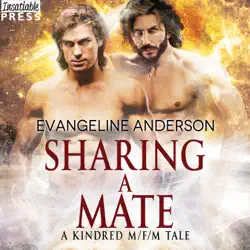 sharing a mate: a kindred tales m/f/m novel (brides of the kindred) audiobook cover image