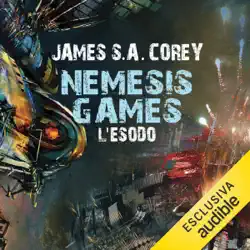 nemesis games - l'esodo: the expanse 5 audiobook cover image