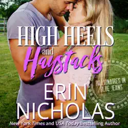 high heels and haystacks (billionaires in blue jeans book two) audiobook cover image