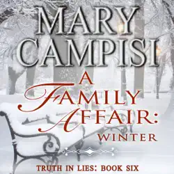 a family affair: winter: a small town family saga audiobook cover image