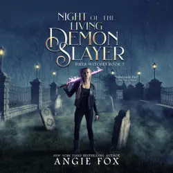 night of the living demon slayer: biker witches mystery book 7 (unabridged) audiobook cover image