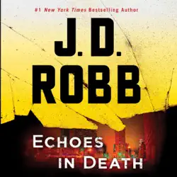 echoes in death (abridged) audiobook cover image