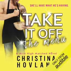 take it off the menu (unabridged) audiobook cover image