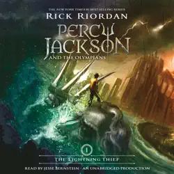 the lightning thief: percy jackson and the olympians: book 1 (unabridged) audiobook cover image