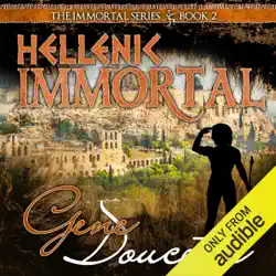 hellenic immortal: the immortal series, book 2 (unabridged) audiobook cover image