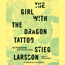 the girl with the dragon tattoo (unabridged) audiobook cover image