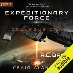 columbus day: expeditionary force, book 1 (unabridged) audiobook cover image