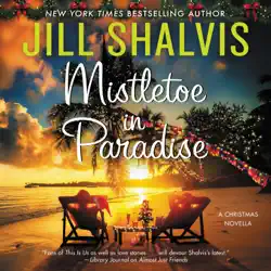 mistletoe in paradise audiobook cover image