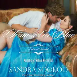 trimmed in blue: colors of scandal, book 3 (unabridged) audiobook cover image