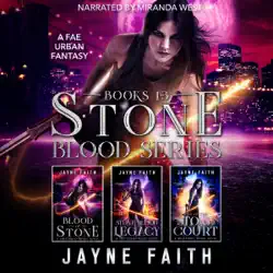 stone blood series books 1 - 3 box set audiobook cover image