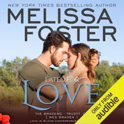 fated for love: love in bloom: the bradens (unabridged) audiobook cover image