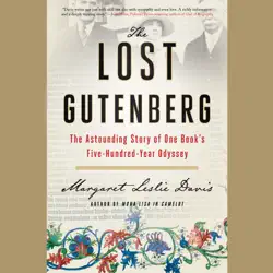 the lost gutenberg: the astounding story of one book's five-hundred-year odyssey (unabridged) audiobook cover image