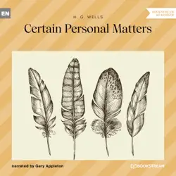 certain personal matters (unabridged) audiobook cover image