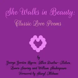 she walks in beauty: classic love poems (unabridged) audiobook cover image