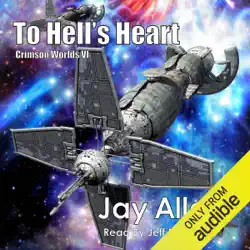to hell's heart: crimson worlds, book 6 (unabridged) audiobook cover image
