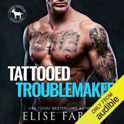 tattooed troublemaker: a hero club novel (unabridged) audiobook cover image