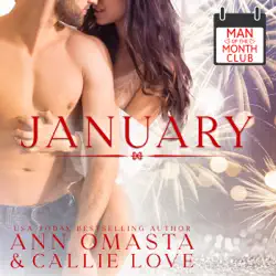 man of the month club: january: a steamy opposites-attract hot shot of romance quickie audiobook cover image