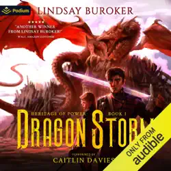 dragon storm (unabridged) audiobook cover image