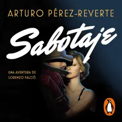 sabotaje (serie falcó) imagen de portada de audiolibro